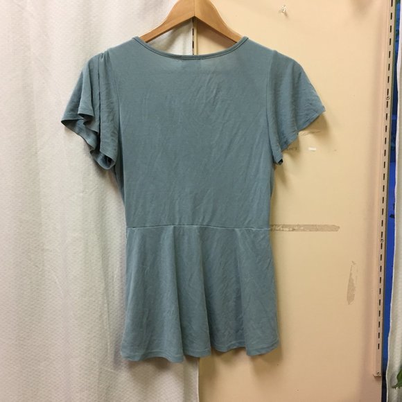 Sienna Sky Gray Women's Shirt Medium - Picture 4 of 7